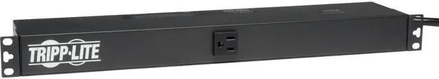 Main image of Tripp Lite PDU Single Phase Basic 120V Outlets 13 5-15R 5-15P 15ft cord 1U RM - 13 x NEMA 5-15R - 15 - 1U 19" Rack-mountable