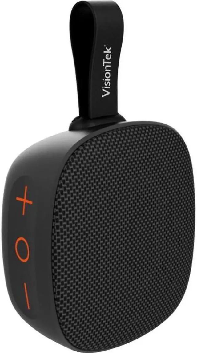 Alt view image 10 of 12 - Visiontek Sound Cube Portable Wireless Bluetooth Speaker System - Black