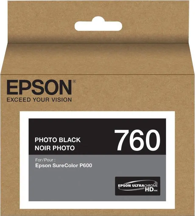 Alt view image 9 of 14 - Epson UltraChrome HD T760 Original Ink Cartridge T760120