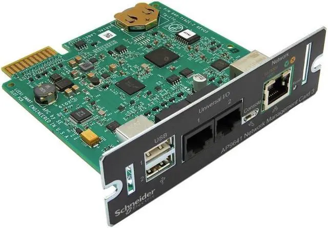 Alt view image 6 of 19 - Apc By Schneider Electric Ap9641 Ups Management Adapter