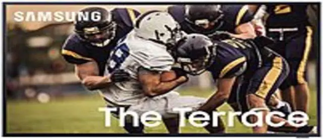 Main image of Samsung QN55LST7TAF 55-Inch Class The Terrace 4K Ultra HD HDR QLED Smart Outdoor TV - 3840 x 2160 - 240 MR - 16:9 - HDMI - Wi-Fi - Bluetooth - Weather-Resistant - Alexa - Google Assistant - Titan ...