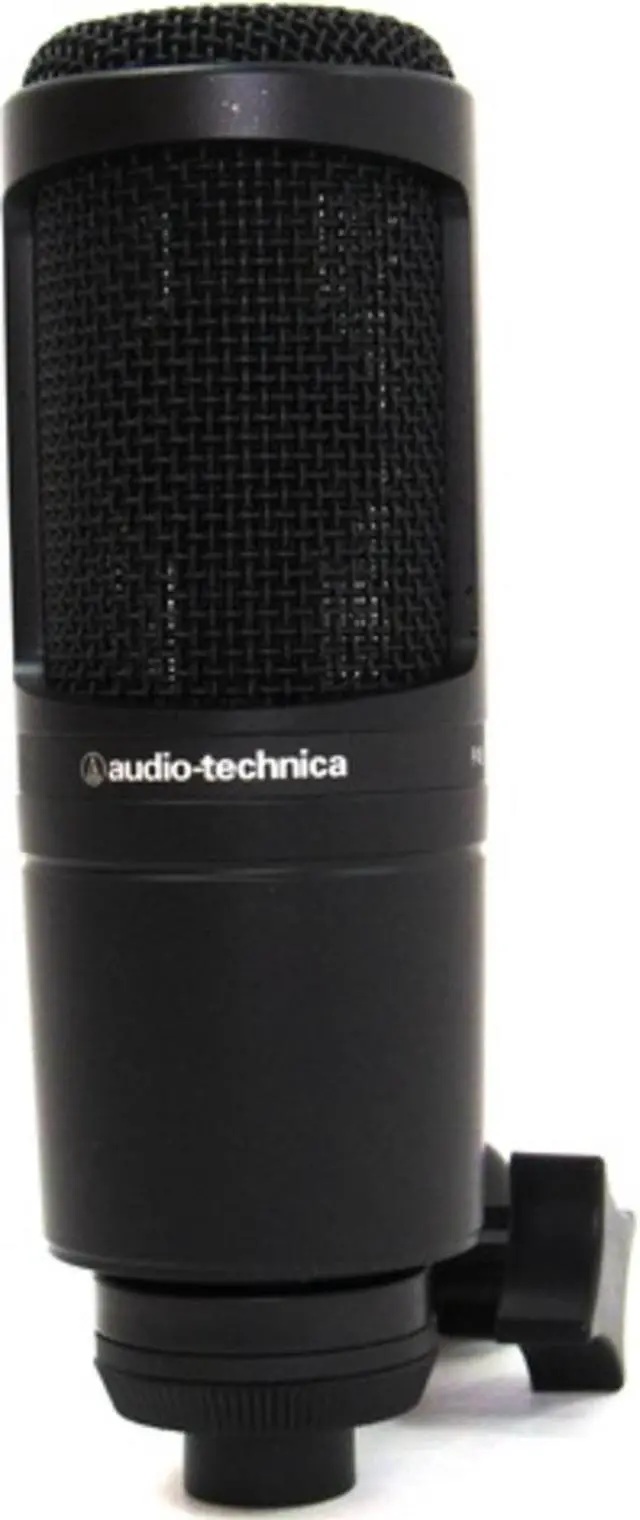 Alt view image 19 of 20 - Audio Technica AT-2020 Cardioid Condenser Microphone