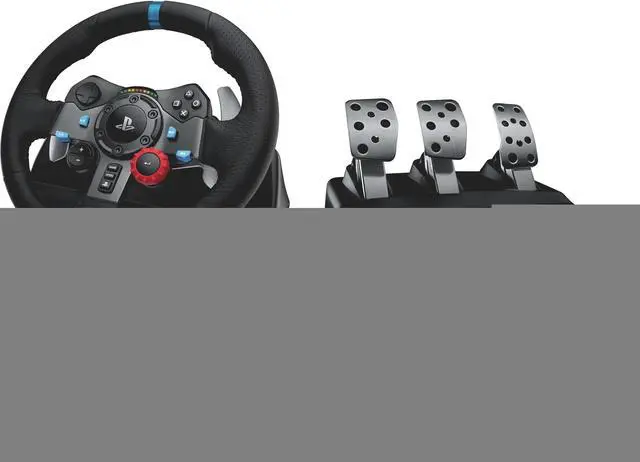 Alt view image 2 of 10 - Logitech G29 Driving Force Racing Wheel For Playstation 3 And Playstation 4 - Cable - USBPlayStation 3, PlayStation 4, PC - Force Feedback - Black