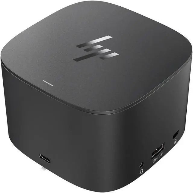 Main image of HP 3TR87AA Thunderbolt Dock G2 with Combo Cable - for Notebook - 200 W - USB Type C - 6 x USB Ports - 3 x USB 3.0 - Network (RJ-45) - VGA - DisplayPort - Thunderbolt - Wired