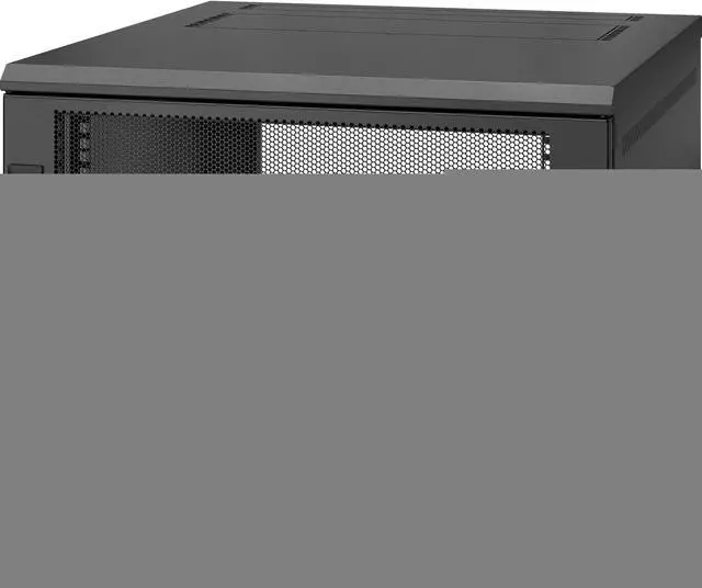 Alt view image 5 of 6 - Apc By Schneider Electric Netshelter Wx 6U Single Hinged Wall-Mount Enclosure 600Mm Deep