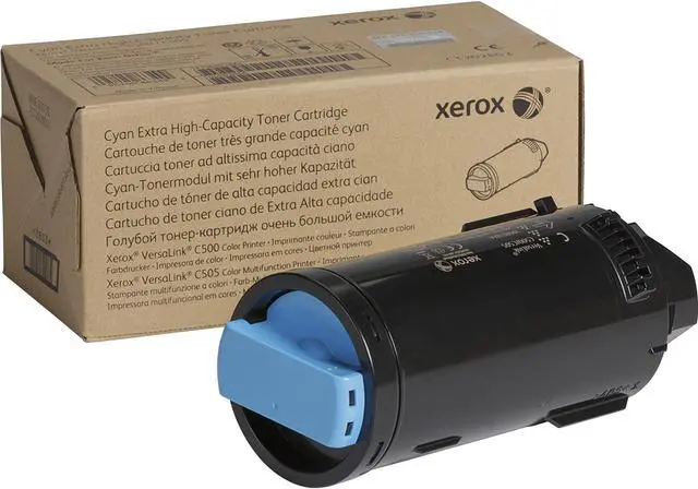Alt view image 9 of 12 - Xerox 106r03866 Extra High-Yield Toner, 9,000 Page-Yield, Cyan 106R03866