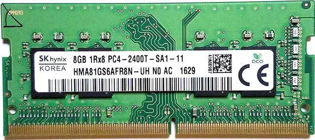 Alt view image 3 of 3 - Hynix HMA81GS6AFR8N-UH Memory Module - 8 GB DDR4 SDRAM - PC4-19200 Speed - 1x8 GB Modules - 260-pin SODIMM