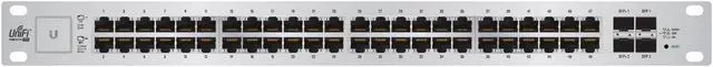 Alt view image 2 of 6 - UBIQUITIUbiquiti Us-48-500W Ubiquiti Unifi Switch 48 Ports Manageable 4 X Expansion Slots 10 100 1000Baset, 1000Basex, 10Gbasex 2 X Sfp Slots 2 X Sfp+ Slots 2 Layer Supported New Us-48-500W