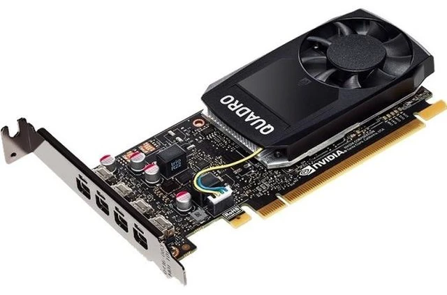 Main image of 4GB PNY nVIDIA Quadro P1000 GDDR5 128bit 4x MDP Graphics Card VCQP1000-PB