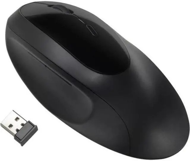 Alt view image 12 of 20 - Kensington Pro Fit K75404WW Black 5 Buttons 1 x Wheel USB Dual (RF / Bluetooth Wireless) Ergo Mouse