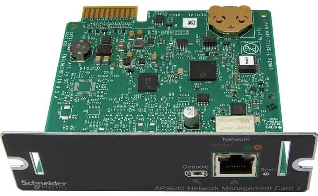 Alt view image 6 of 18 - Apc By Schneider Electric Ap9640 Ups Management Adapter