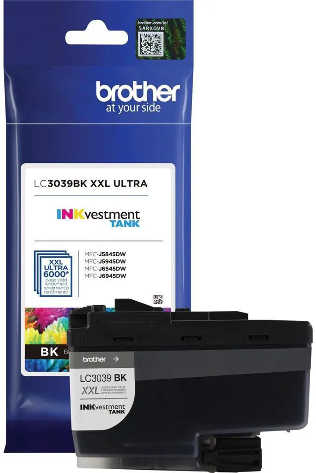 Alt view image 9 of 14 - Brother LC3039BK Ultra High Yield INKvestment Ink Cartridge - Black