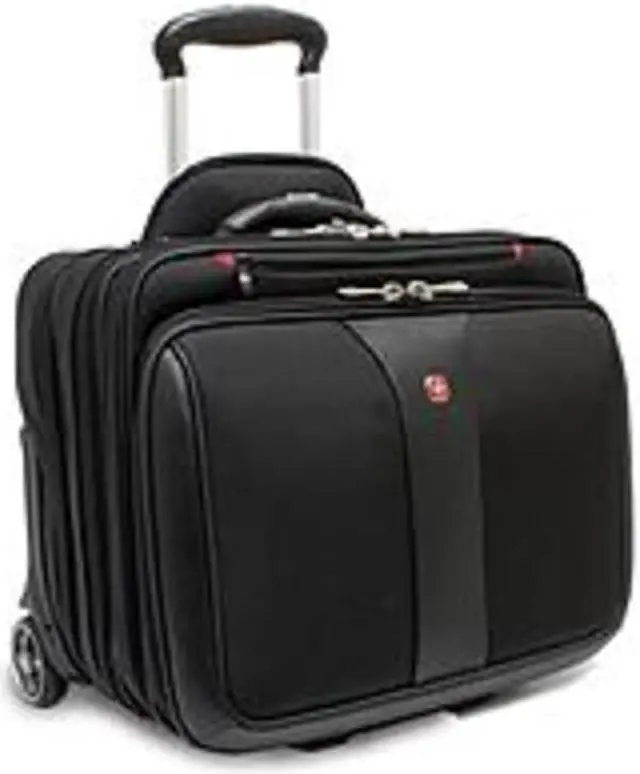 Main image of Wenger Patriot WA-7953-02F00 Rolling Notebook Case - Fits up to 17-inch Laptop, Black