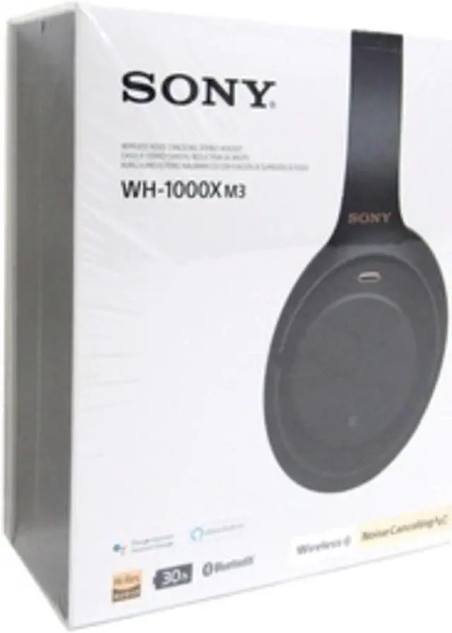 Alt view image 16 of 20 - Sony WH1000XM3 Bluetooth Wireless Noise Canceling Headphones, Black WH-1000XM3/B