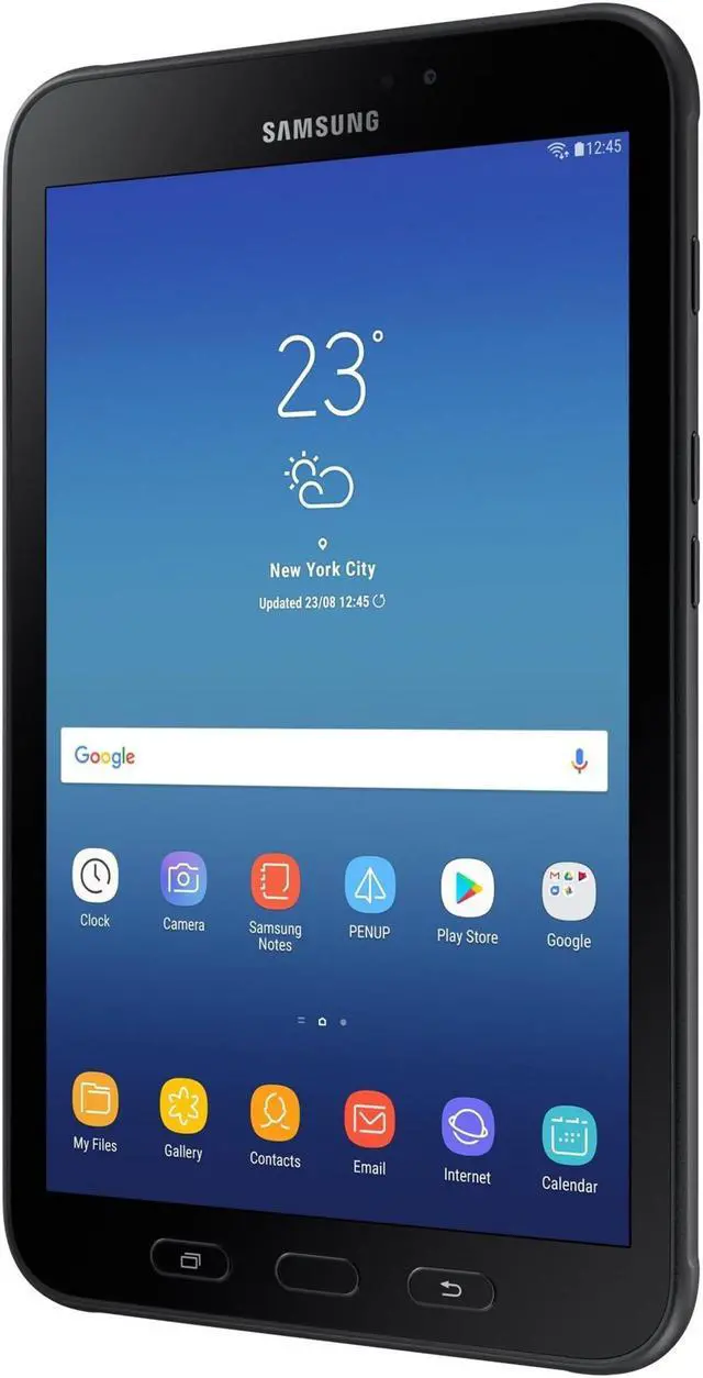 Main image of Samsung Galaxy Tab Active2 SM-T390 Tablet - 8" - ARM Octa-core (8 Core) 1.60 GHz - 3 GB RAM - 16 GB Storage - Android 7.1 Nougat - Black - Samsung Exynos 7 Octa 7870 SoC microSD Supported - 1280 ...