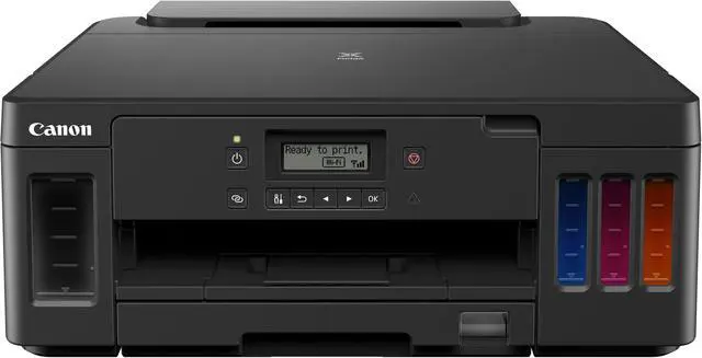 Alt view image 17 of 20 - Canon PIXMA G5020 Wireless MegaTank Single Function SuperTank Printer