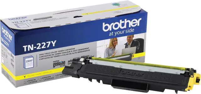 Alt view image 2 of 20 - Brother TN227Y High Yield Toner Cartridge - Yellow