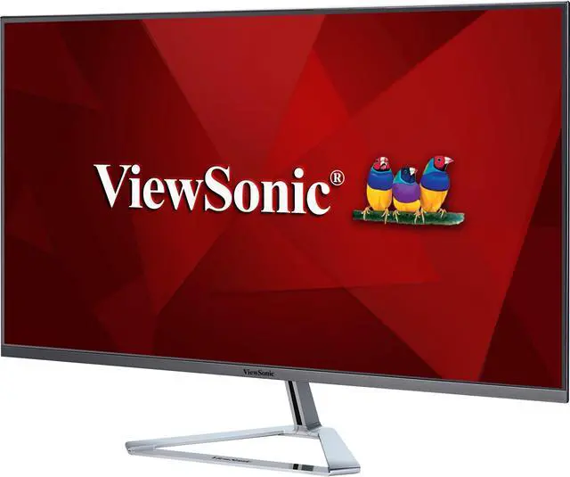 Alt view image 2 of 5 - ViewSonic VX3276-MHD-R 32" 1080p Frameless Widescreen IPS Monitor with HDMI and DisplayPort