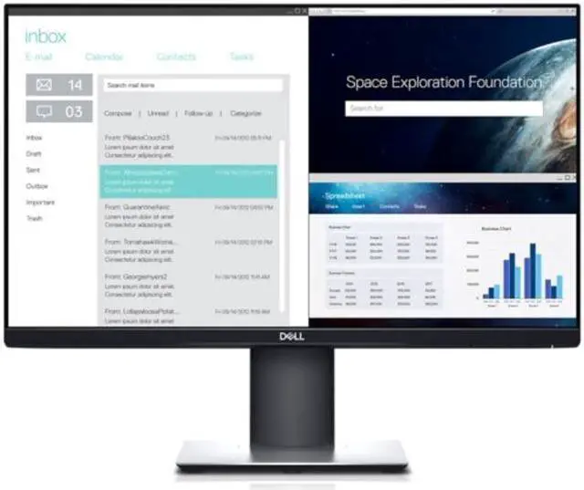 Alt view image 5 of 13 - Dell Professional P2319HE 23" Full HD LCD Monitor