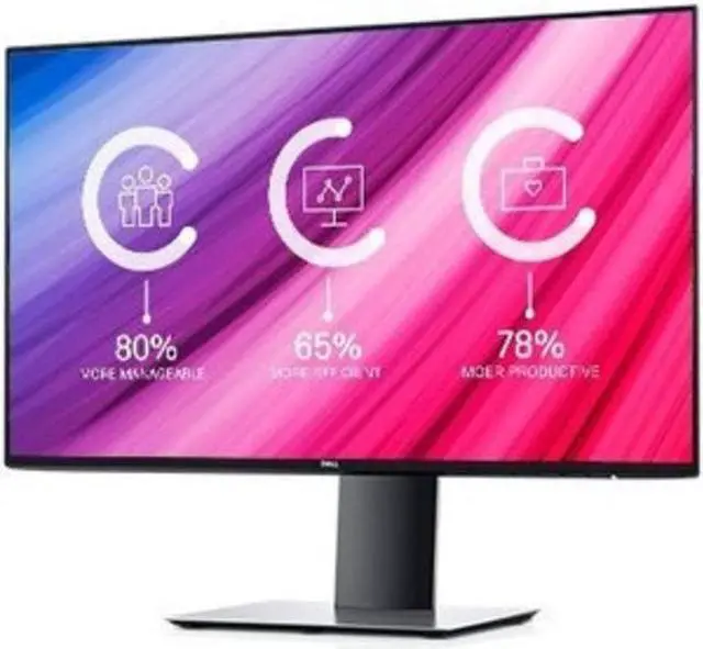 Alt view image 20 of 20 - Dell U2419H 24" UltraSharp monitor, FHD, IPS, 5ms, 1,000:1, 16.7M colors, 1920x1080, USB 3.0, HDMI, DisplayPort, VESA Mountable