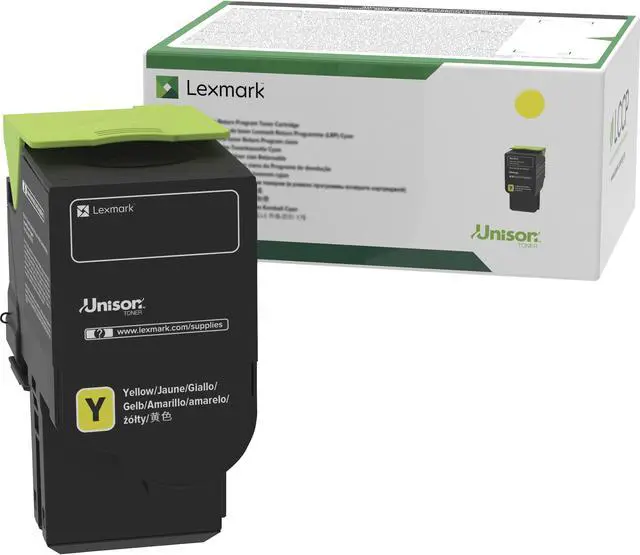 Alt view image 6 of 10 - Lexmark C231HY0 High Yield Return Program Toner Cartridge - Yellow