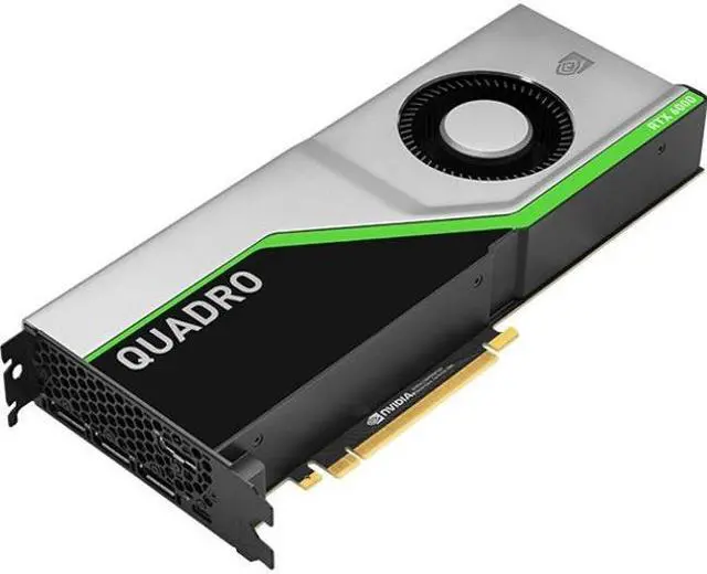 Alt view image 3 of 3 - PNY NVIDIA Quadro RTX 6000 Graphic Card 24 GB GDDR6 Full-height TAA Compliant 384 bit Bus Width PCI Express 3.0 x16 DisplayPort VCQRTX6000TAA