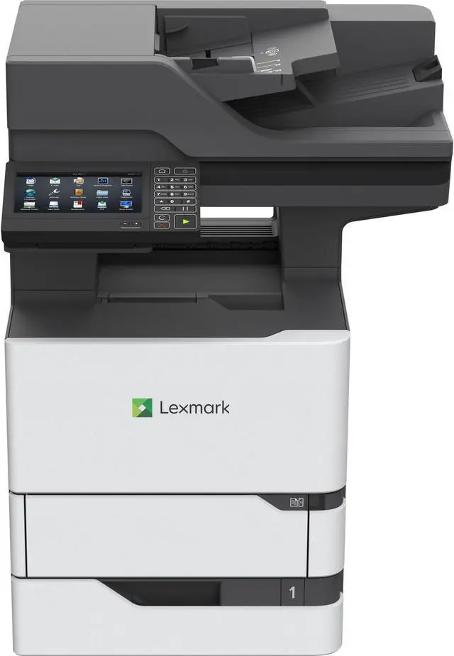 Alt view image 9 of 10 - Lexmark - 25B0002 - Lexmark MX720 MX722ade Laser Multifunction Printer - Monochrome - Copier/Fax/Printer/Scanner - 70
