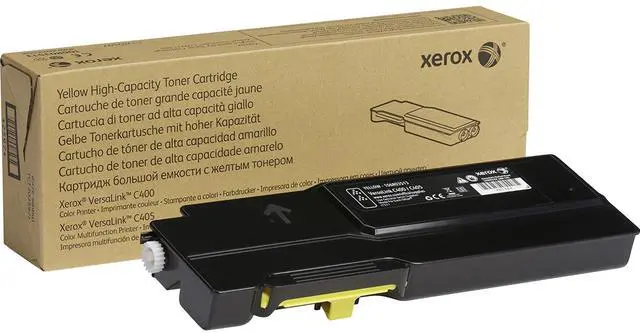 Alt view image 4 of 8 - Xerox 106R03513 High Yield Toner Cartridge - Yellow