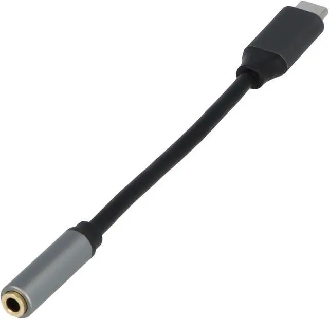 Alt view image 3 of 4 - VisionTek USB-C to 3.5mm Aux Audio Adapter M/F 901480