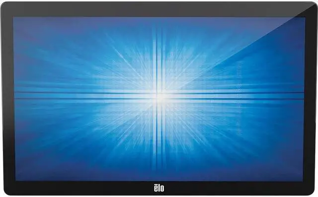 Alt view image 3 of 10 - Elo Touch Solutions E126288 Black 23.8" USB Projected Capacitive Touchscreen Monitor without Stand 225 cd/m2 1000:1 Built-in Speakers