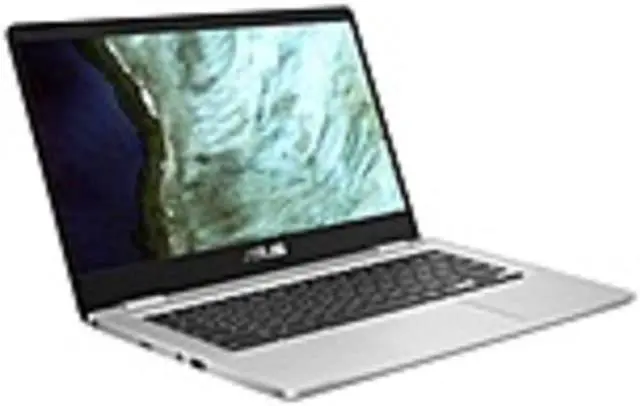 Alt view image 12 of 14 - Asus Chromebook 14" HD 32GB eMMC 4GB RAM Intel Celeron N3350 - Silver Chrome OS C423NA-DH02
