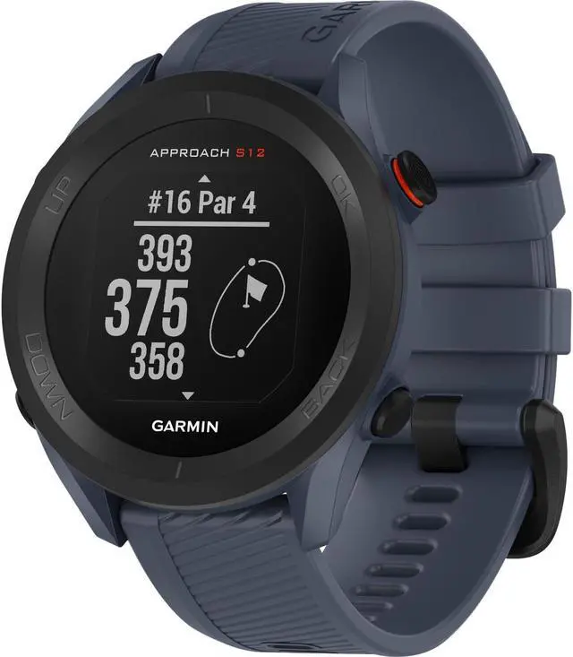 Alt view image 15 of 15 - Garmin Approach S12, Easy-to-Use GPS Golf Watch, 42k+ Preloaded Courses, Granite Blue, 010-02472-01