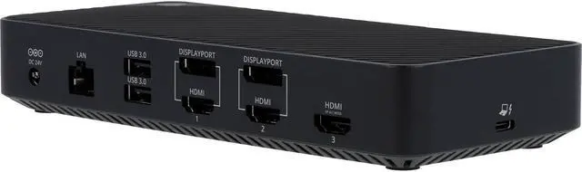 Alt view image 2 of 20 - VisionTek VT7000 Universal USB-C Docking Station 3X 4K Displays with 100W Power Delivery  3X USB-A, 2X USB-C for Windows, Chromebook and Mac, Including M1 and M1 Pro - 901468