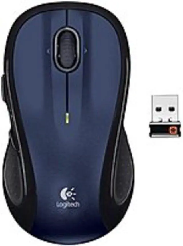 Alt view image 3 of 3 - Logitech M510 910-002533 5-Button Wireless Mouse - Blue