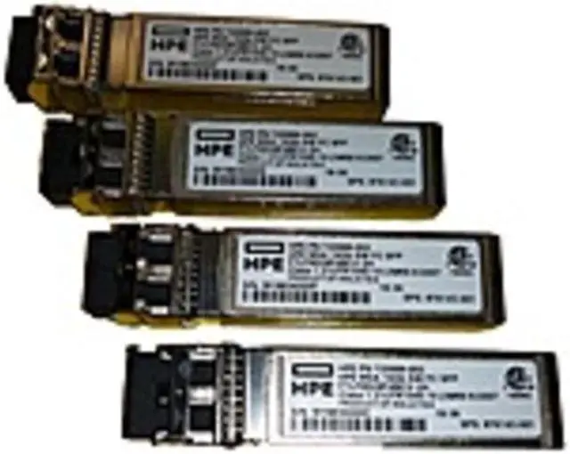 Main image of HPE MSA 16Gb Short Wave Fibre Channel SFP+ 4-pack Transceiver