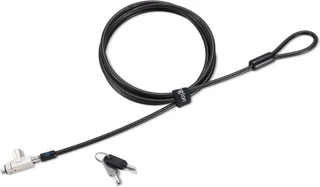 Alt view image 4 of 13 - Kensington Slim N17 2.0 Keyed Laptop Lock for Wedge-Shaped Slots K60500WW