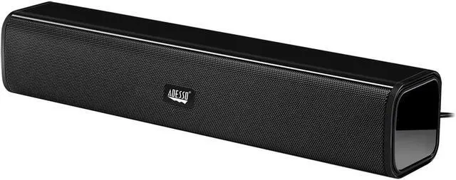 Alt view image 16 of 20 - Adesso Speaker Xtream S5 USB Sound Bar Speaker 5Wx2 4ohm 160hz18khz 6ft RTL