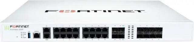 Alt view image 4 of 5 - Fortinet FortiGate FG-200F Network Security/Firewall Appliance FG200FBDL95036