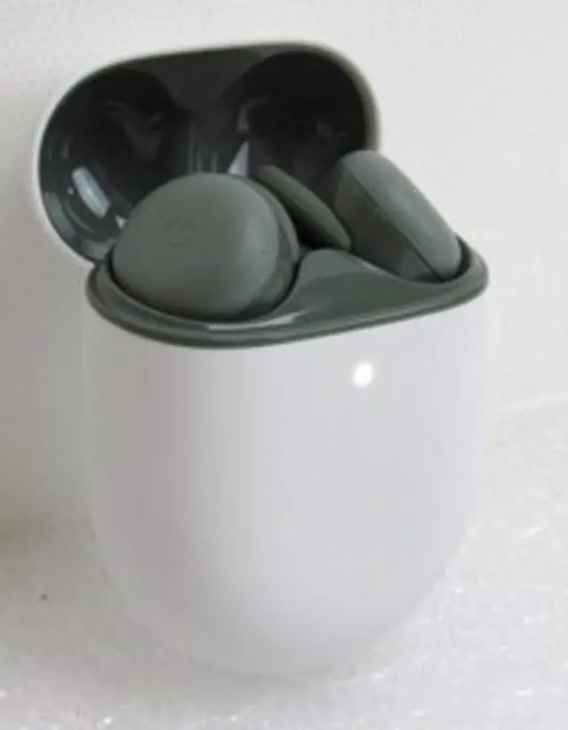 Alt view image 18 of 20 - Google Pixel Buds A-Series True Wireless In-Ear Headphones, Dark Olive (GA02372-US)