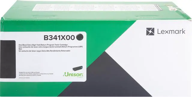 Alt view image 12 of 15 - Lexmark Unison Original Extra High Yield Laser Toner Cartridge Black B341X00