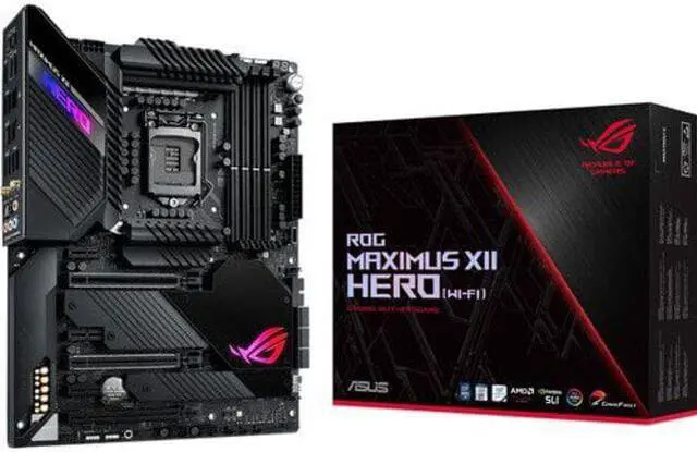 Alt view image 6 of 12 - ASUS ROG MAXIMUS XII HERO Intel LGA 1200 ATX Motherboard