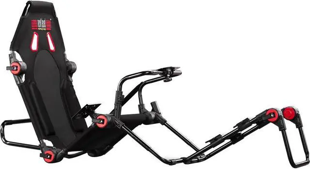 Alt view image 15 of 20 - Next Level Racing F-GT Lite NLR-S015 Cockpit for PC Black