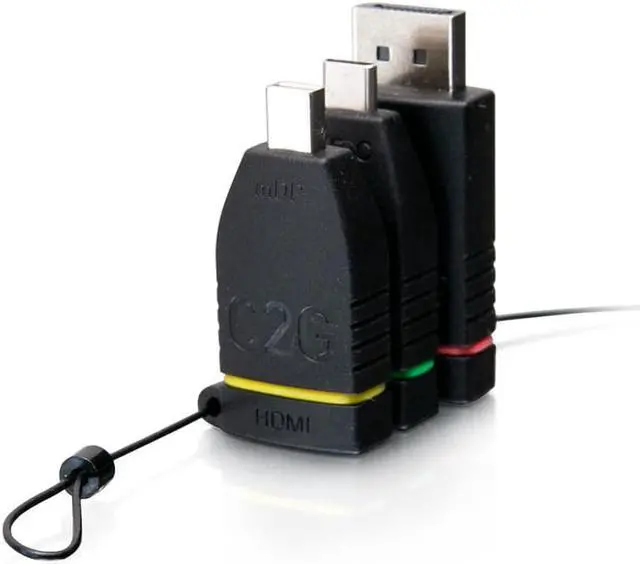 Alt view image 7 of 8 - C2G Universal Adapter Ring with Color Coded Connectors 29878