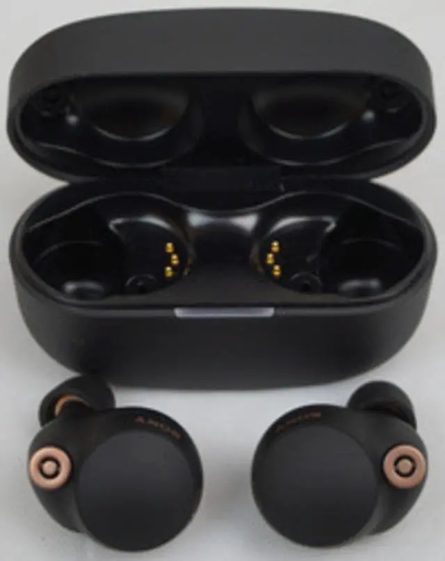 Alt view image 10 of 12 - Sony Noise-Cancelling True Wireless Bluetooth Earbuds - WF-1000XM4 - Black
