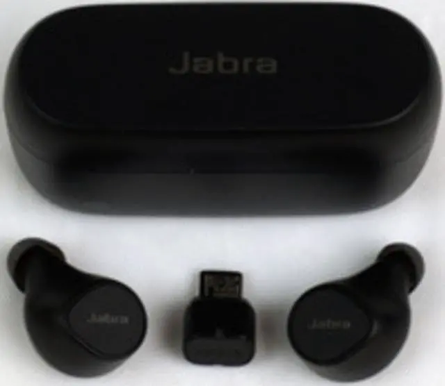Alt view image 4 of 4 - Jabra Evolve2 MS Wireless Earbuds with USB-C Connectivity (20797-999-899)