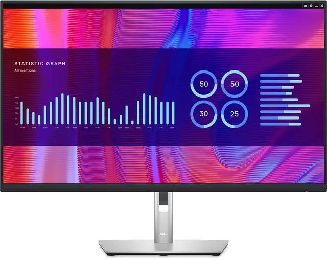 Alt view image 2 of 20 - Dell P3223DE 31.5" 1440p USB Type-C Hub Monitor