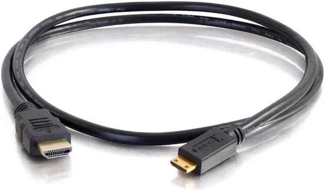 Alt view image 7 of 7 - C2G 50620 4K UHD High Speed HDMI to Mini HDMI Cable (60Hz) with Ethernet for 4K Devices, Black (10 Feet, 3.04 Meters)