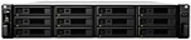 Main image of Synology RX1217RP Drive Enclosure - Infiniband Host Interface Rack-mountable - 12 x HDD Supported - 12 x SSD Supported - 12 x Total Bay - 12 x 2.5"/3.5" Bay