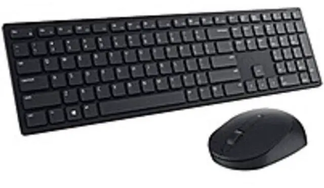 Alt view image 9 of 15 - Dell Pro KM5221W Keyboard & Mouse KM5221WBKBUS