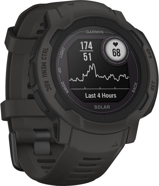 Alt view image 10 of 10 - Garmin Instinct 2 Solar, Graphite | Smart Watch 010-02627-10